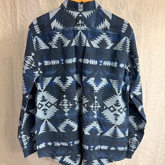 Polo Ralph Lauren - Southwestern Winter Aztec Tribal Button Down Shirt - Picture 6 of 7